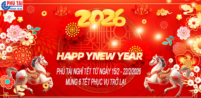 Phú Tài thông báo nghỉ tết nguyên đán 2026