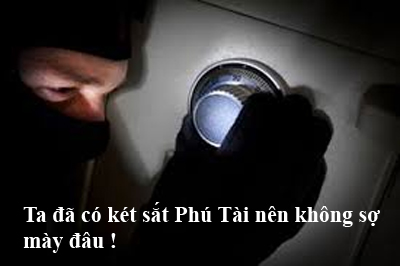 Không còn sợ trộm đột nhập Không còn sợ trộm đột nhập